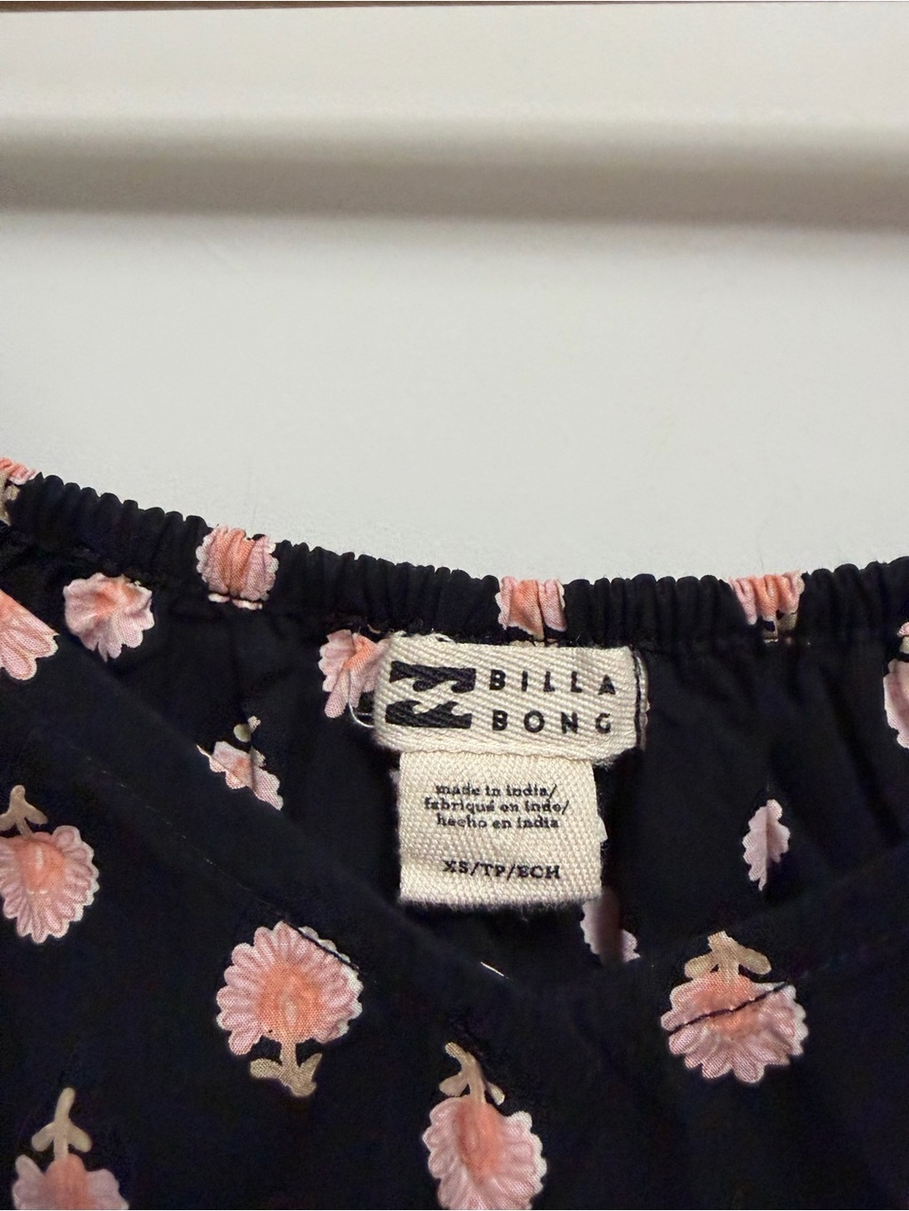 NWT Billabong Breezy Palms Cotton Babydoll Sundress 100% Cotton Size XS - Picture 3 of 8